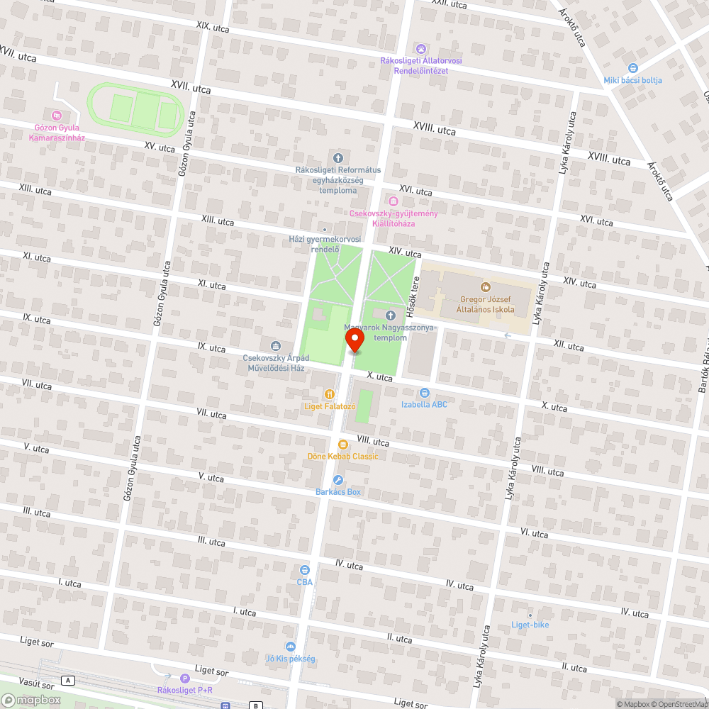 Megsüllyedt bejelentés helye