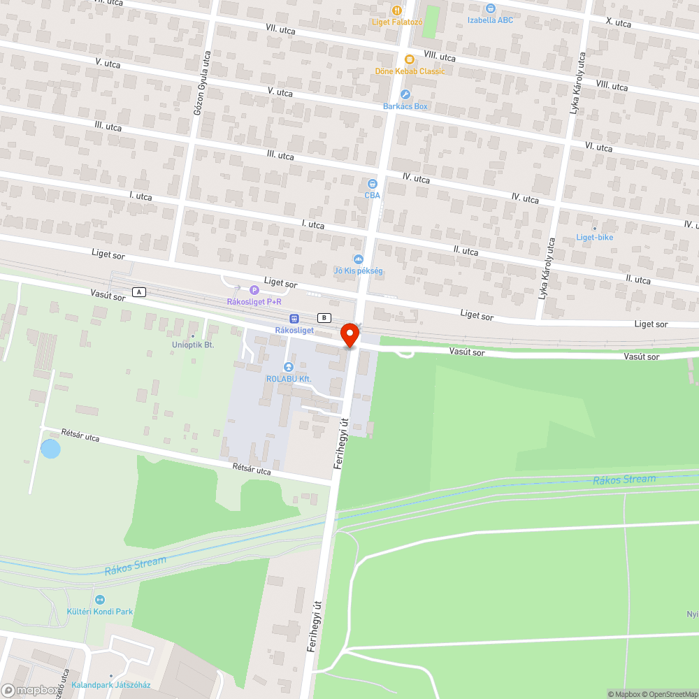 Utcatábla bejelentés helye