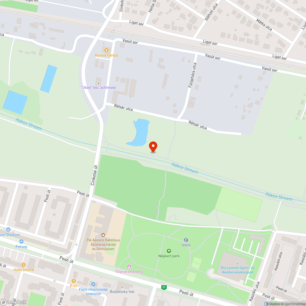 Megint ronda bejelentés helye