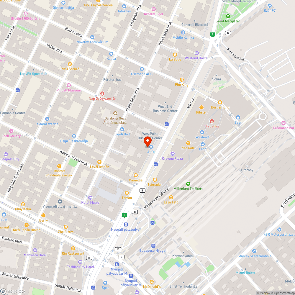 Roncs bejelentés helye