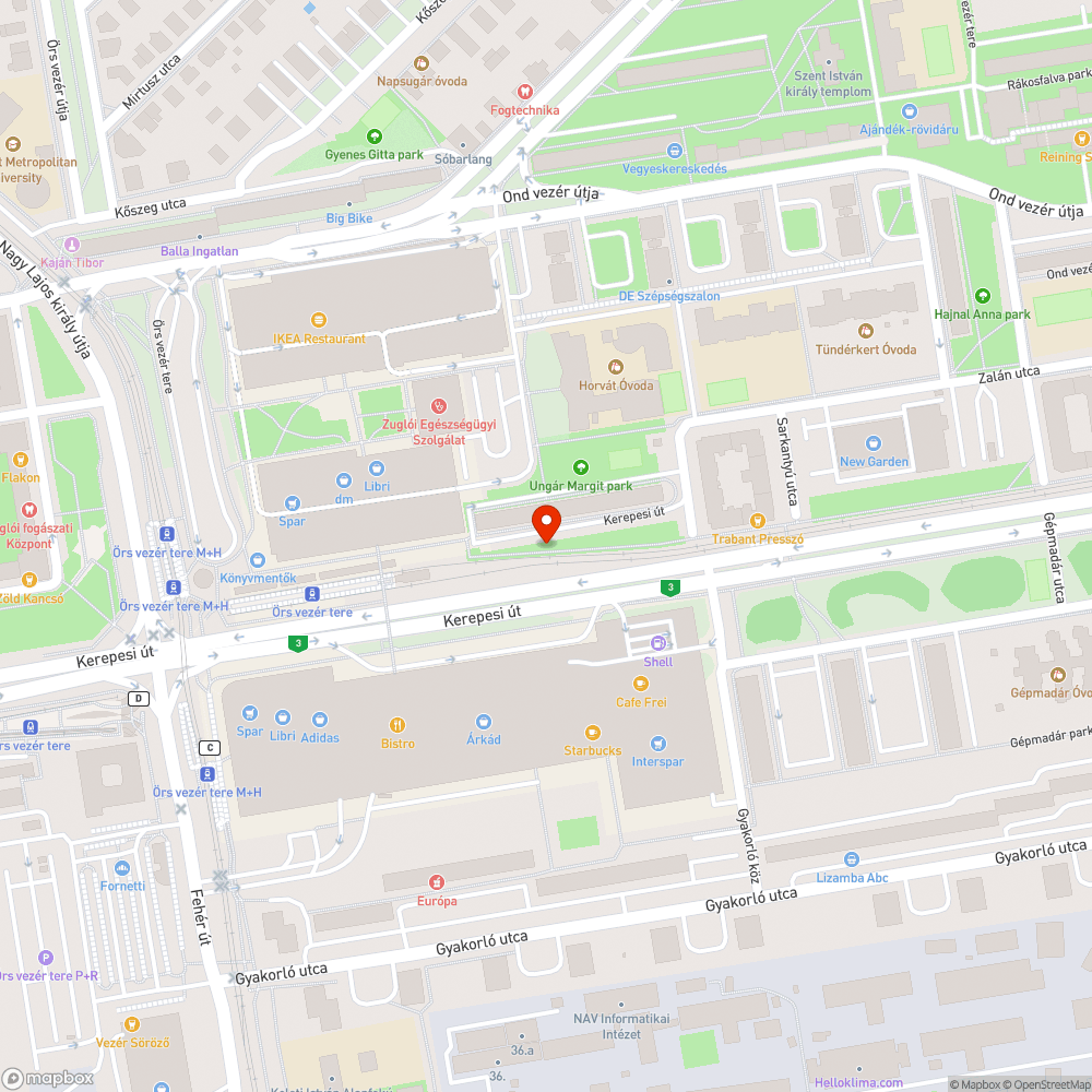 Félredobott széteső betonlapok bejelentés helye