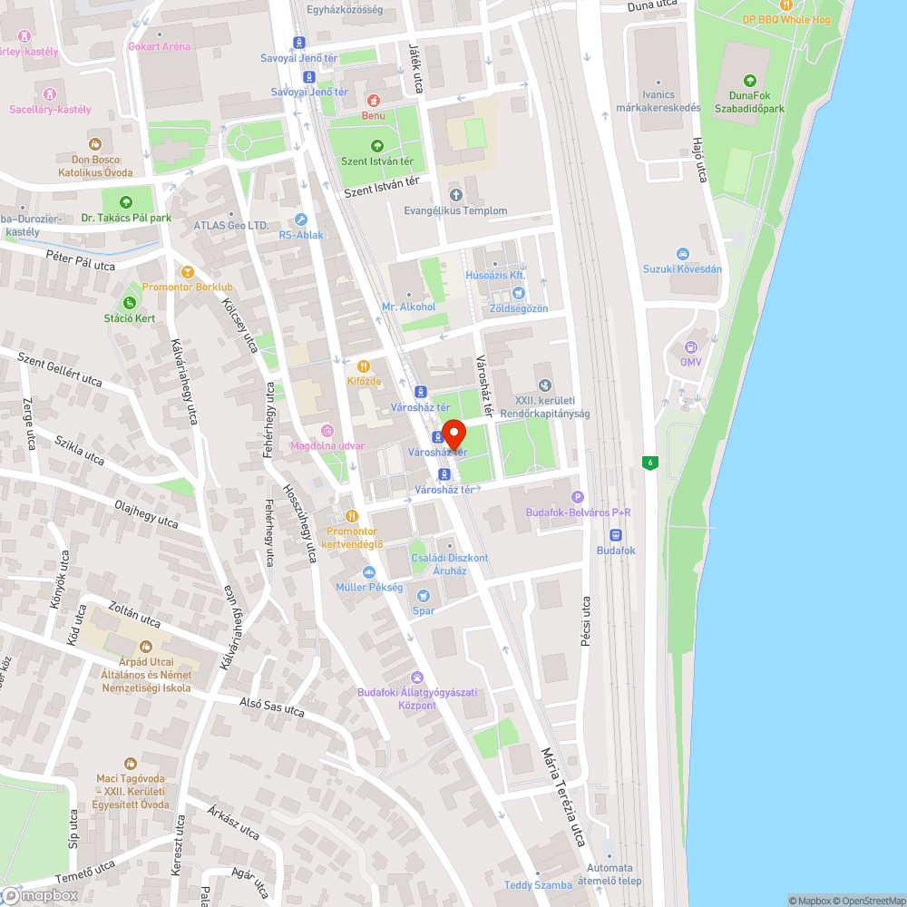 Városház tér autómatái bejelentés helye