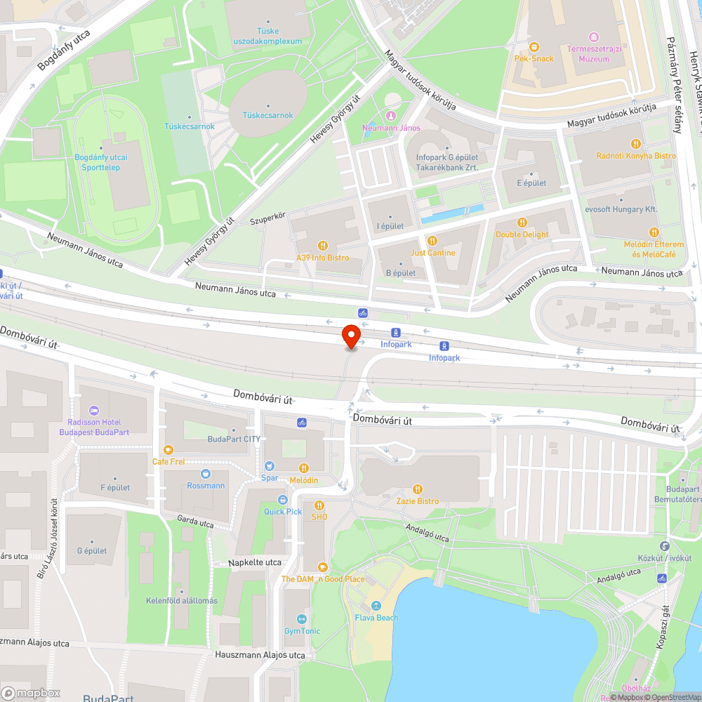 Szemetes közterület bejelentés helye