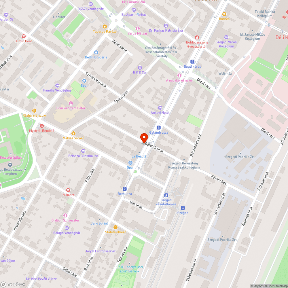 Kerékpárúton és gyalogátkelőhelyen megálló víz bejelentés helye