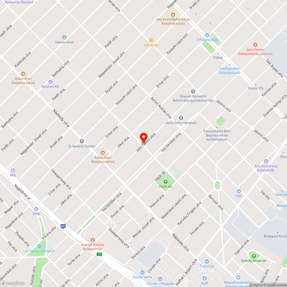 Illegális szemétlerakás bejelentés helye