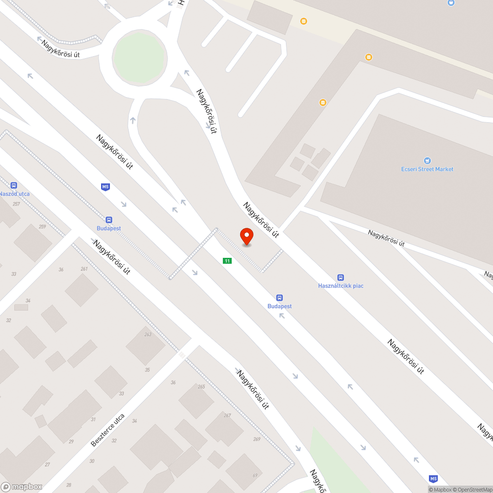 felüljáró lépcső bejelentés helye