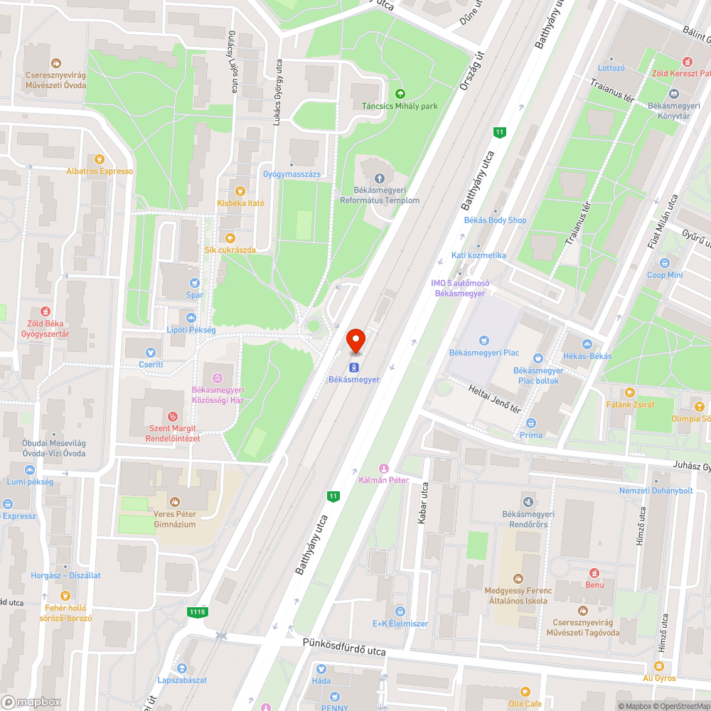 Csak a szokásos bejelentés helye