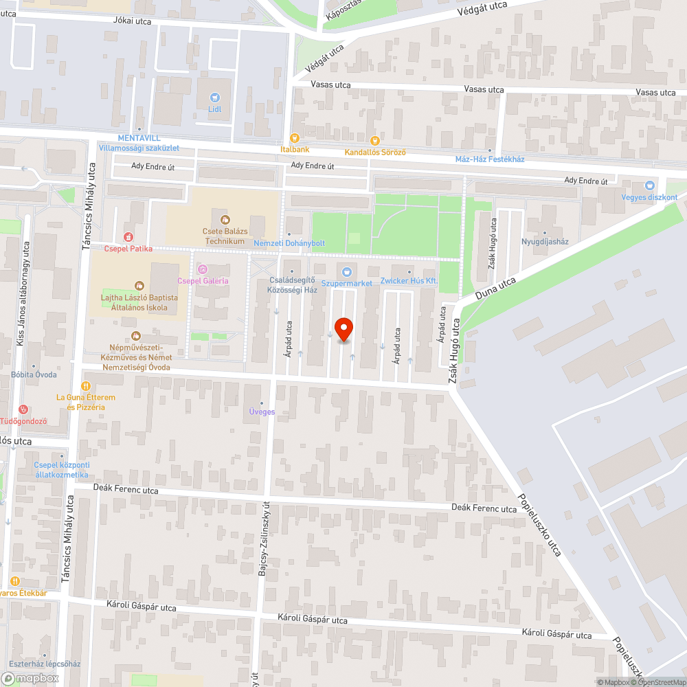 Elhagyott Audi bejelentés helye