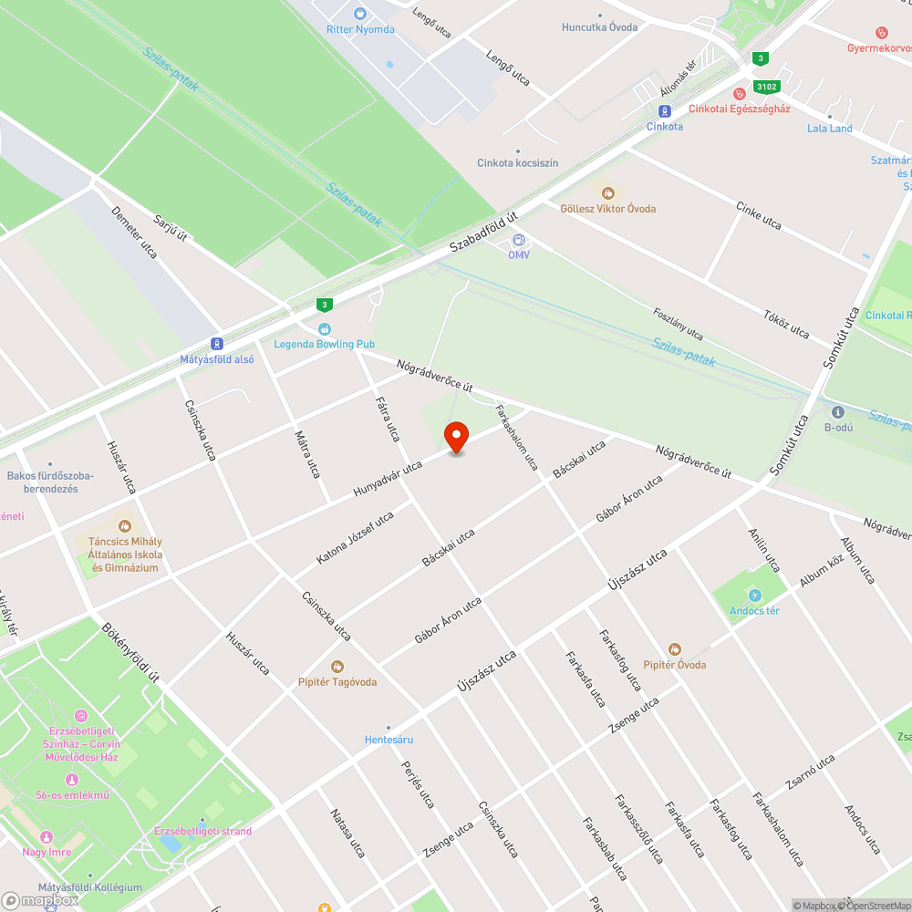 Folyóka rács hiányzik bejelentés helye