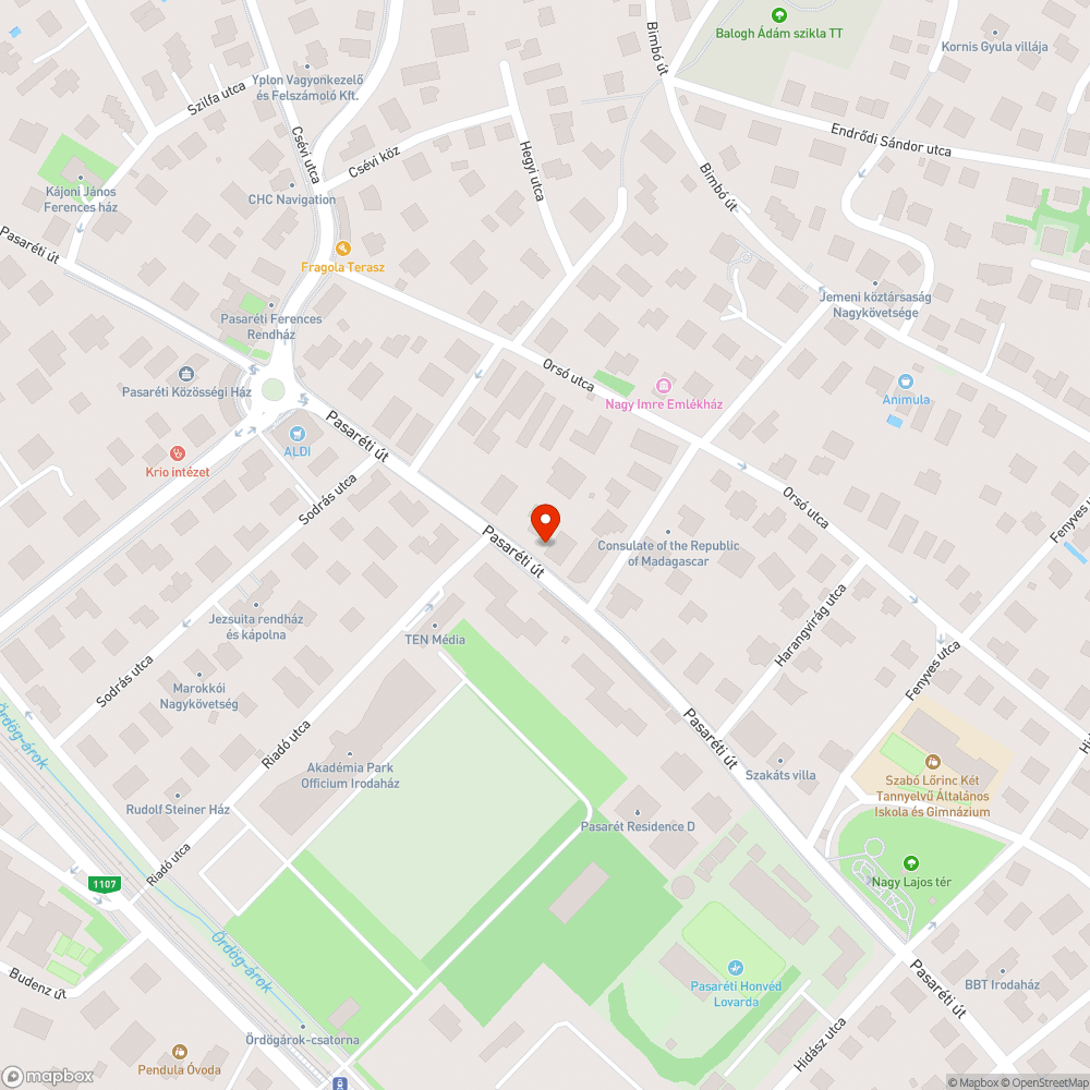 Ferdén növő fa bejelentés helye