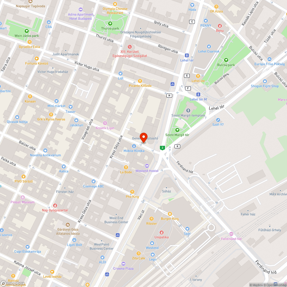 Csanády Dagonya bejelentés helye