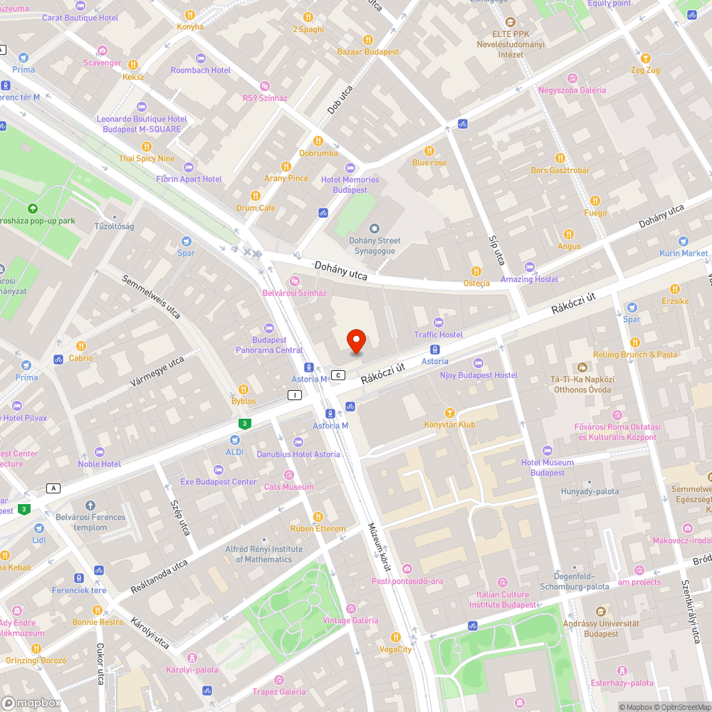 Illegálisnak tűnő reklám molinó bejelentés helye