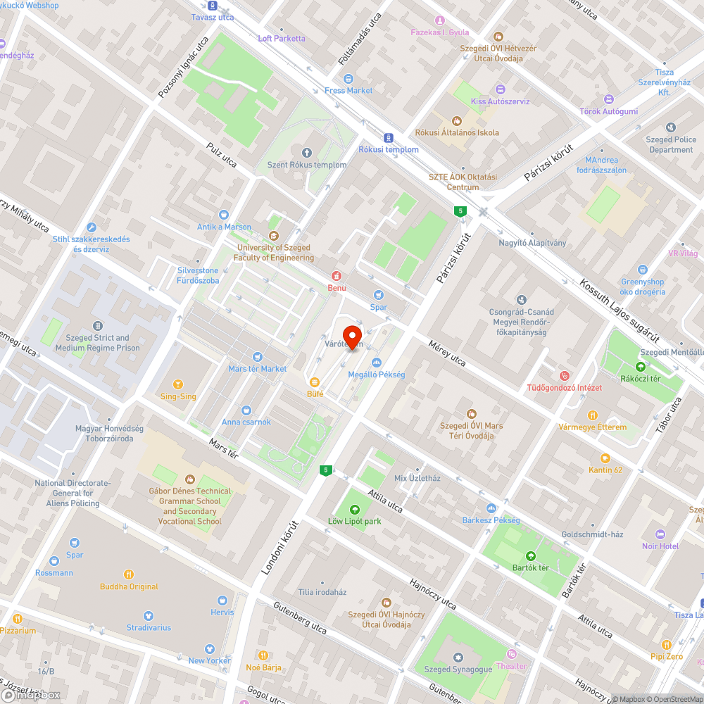 Botlásveszélyes padló bejelentés helye