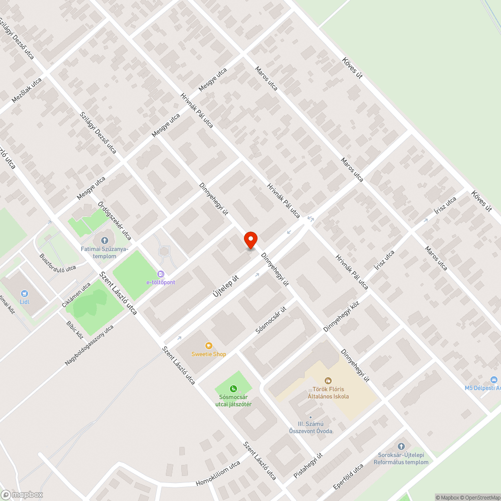 Beszakadt csatornafedél bejelentés helye