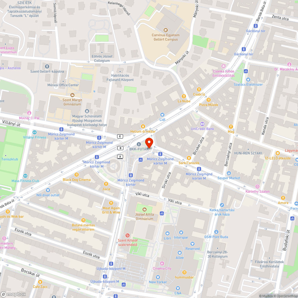 Roncsbicikli reklámfelület bejelentés helye