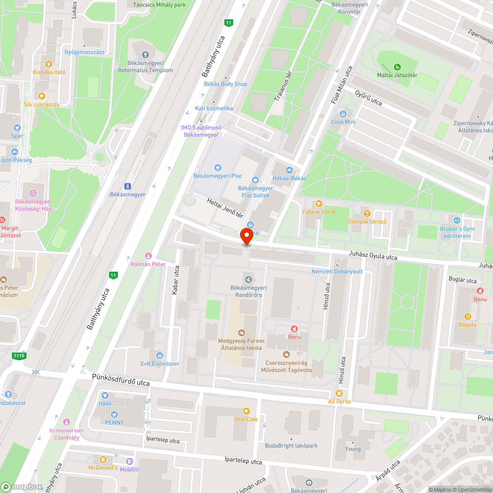 Botlás veszélyes bejelentés helye