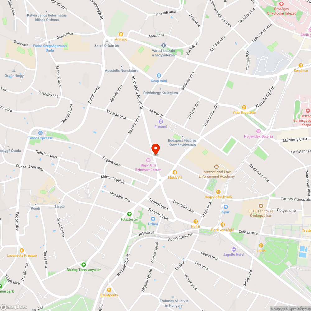 Kidőlt KRESZ tábla bejelentés helye