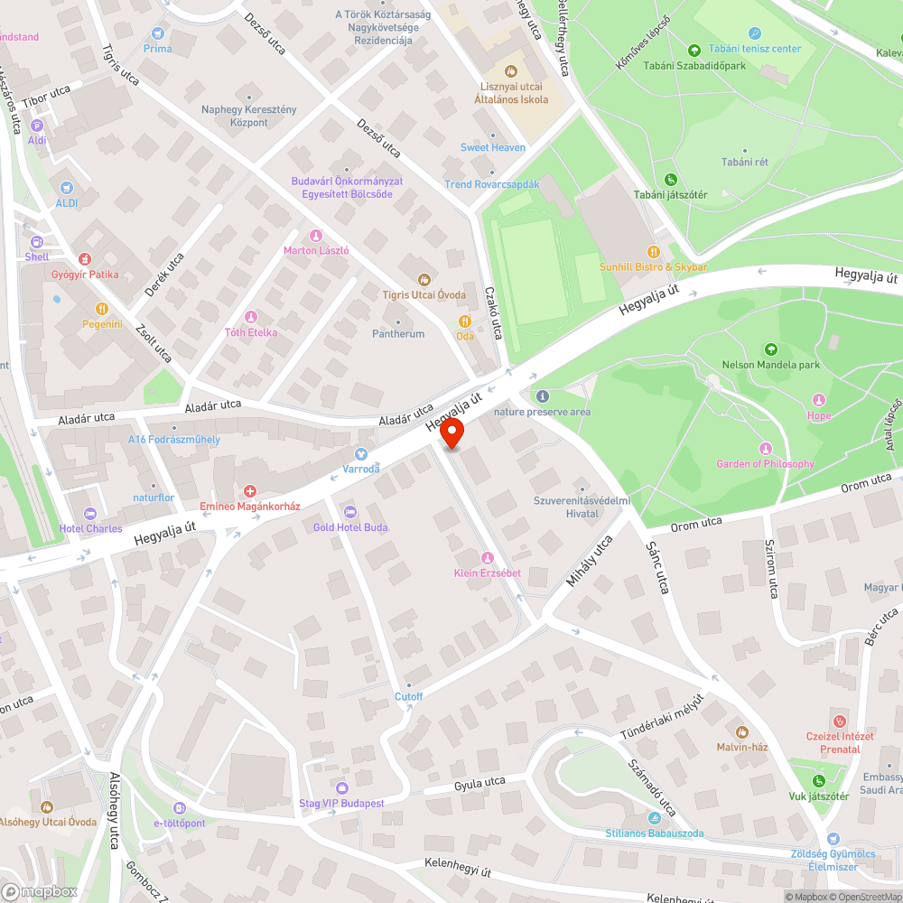 Megsüllyedt közmű fedél bejelentés helye