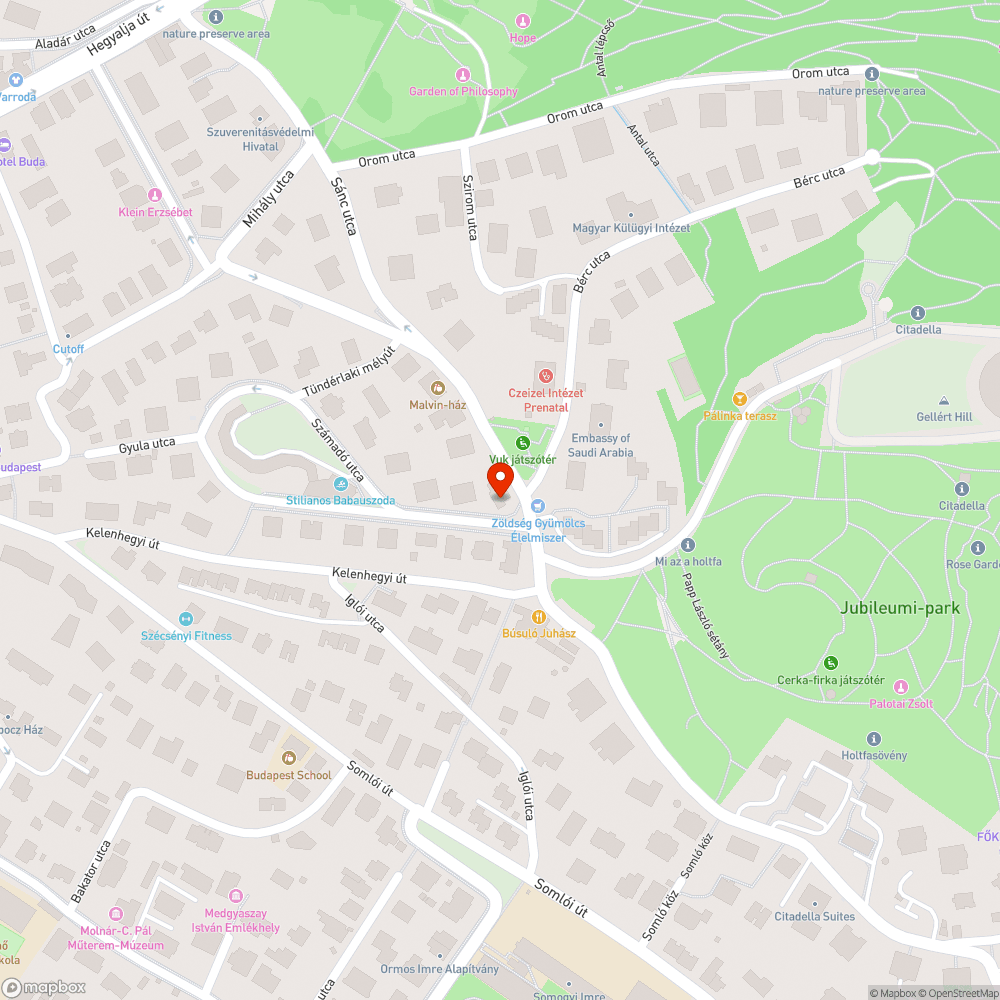 Megsüllyedt fedél bejelentés helye