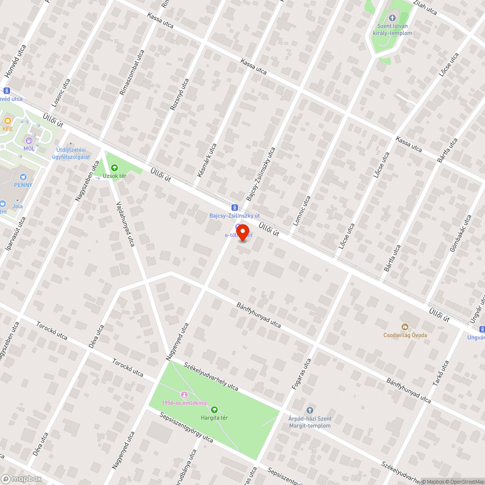 Megsüllyedt közmű fedél bejelentés helye