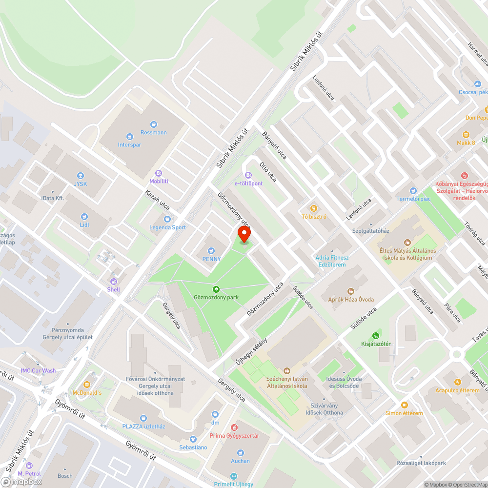 Lomok bejelentés helye