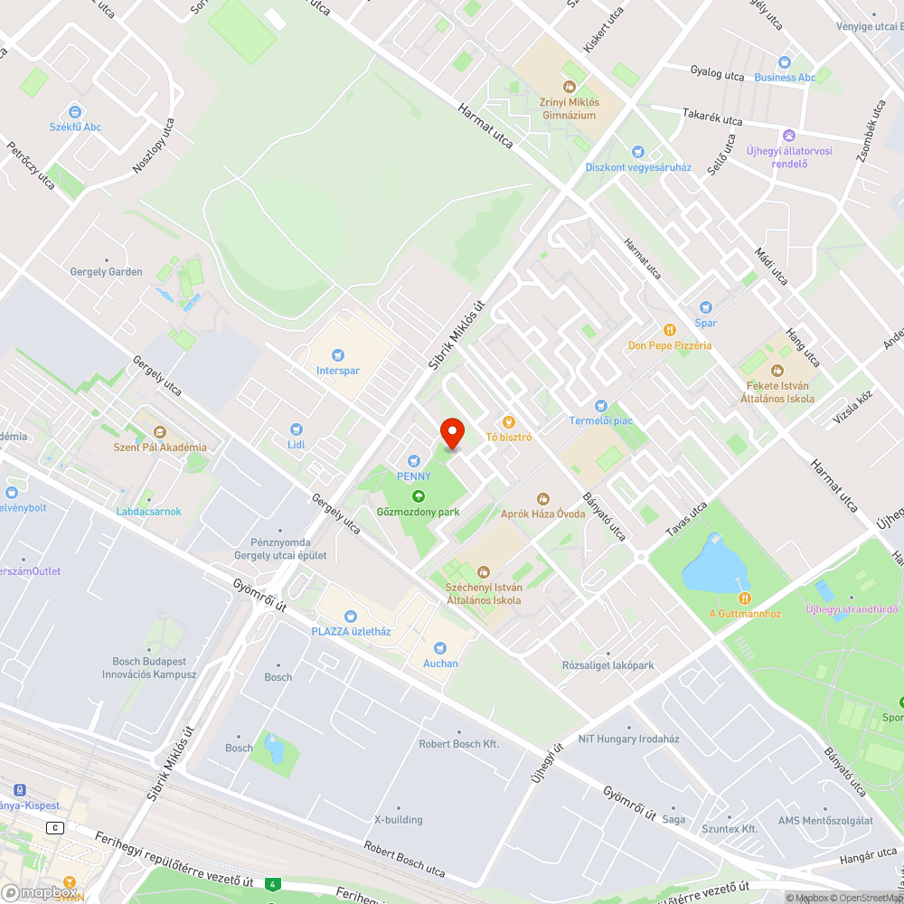 Leesett lámpaoszlop szekrényajtó bejelentés helye