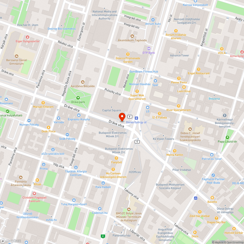 Kopott pad bejelentés helye