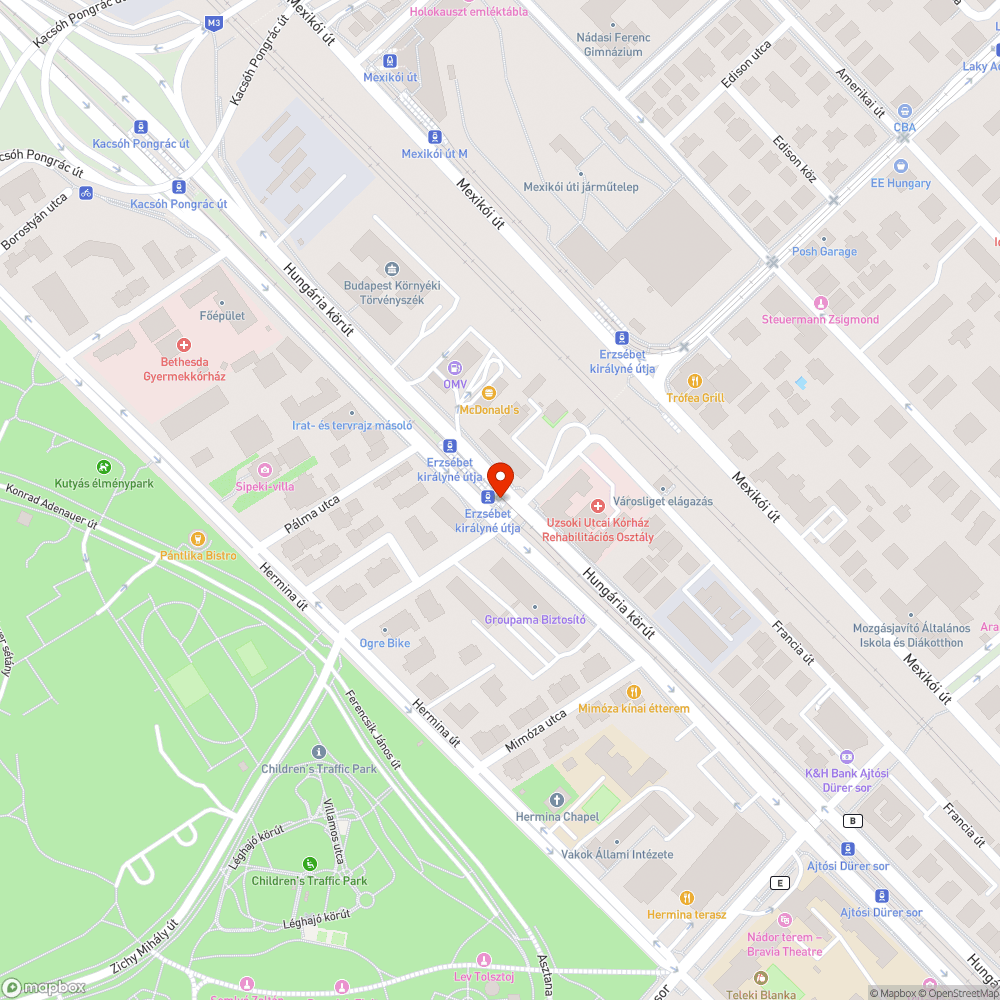 Becsomagolt köztéri kuka bejelentés helye