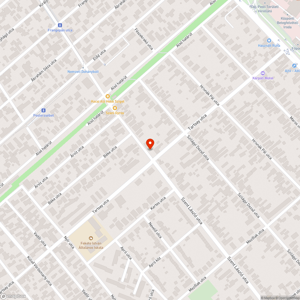 "Halálkanyar" bejelentés helye