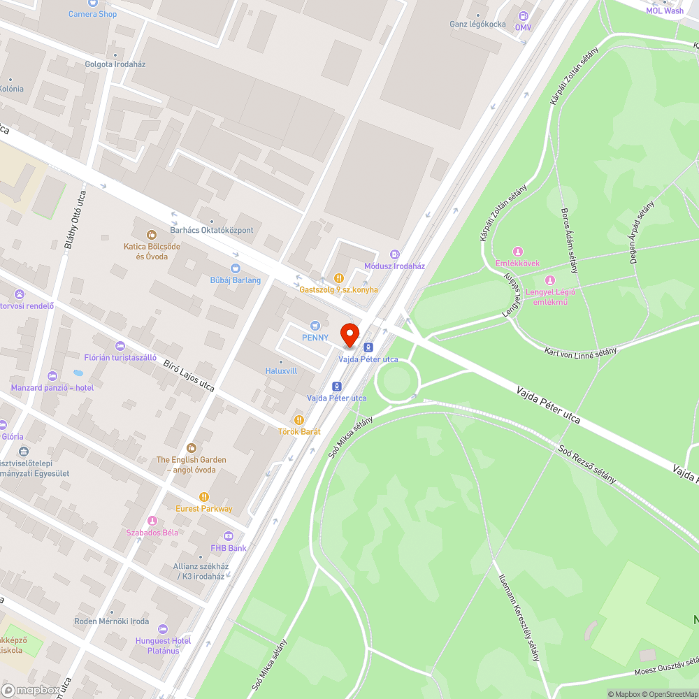 Beszakadt fedél bejelentés helye