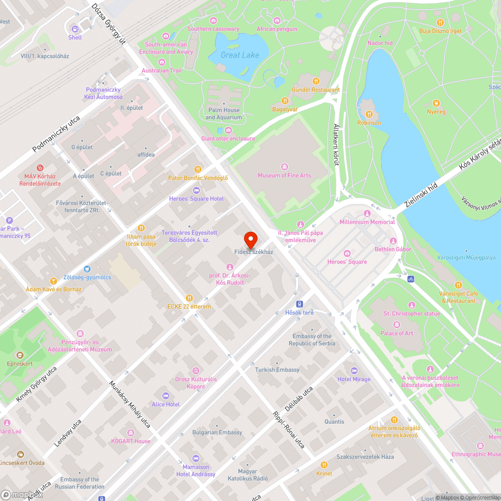 Leparkolt járda bejelentés helye