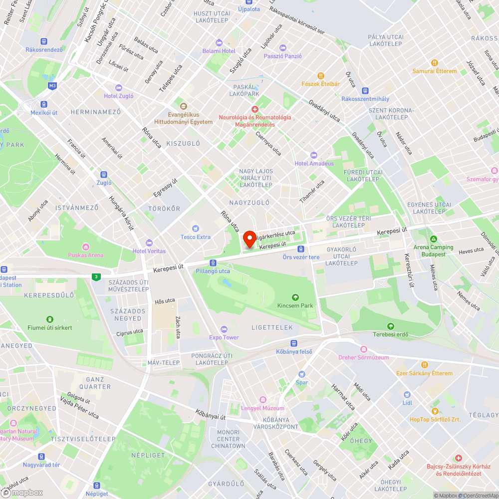 Matrac a járdán bejelentés helye