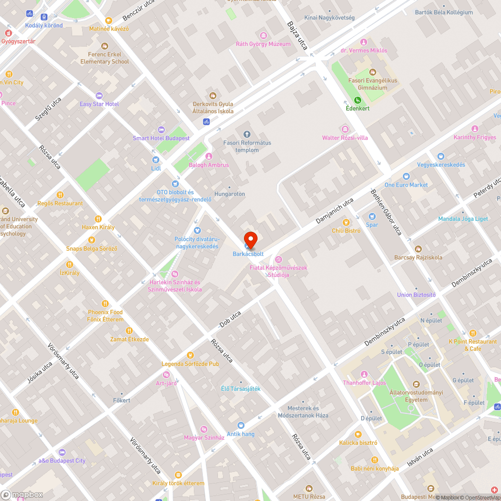 Összetört autó bejelentés helye