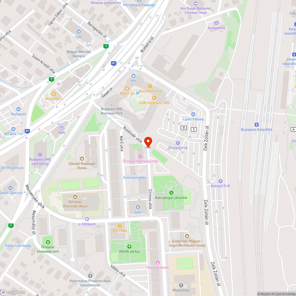 Eltömödőtt folyóka bejelentés helye