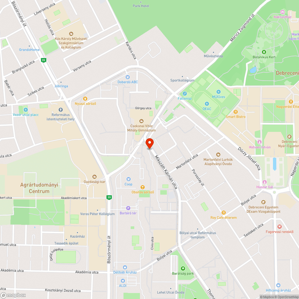 A só szétmarta a térkövet bejelentés helye