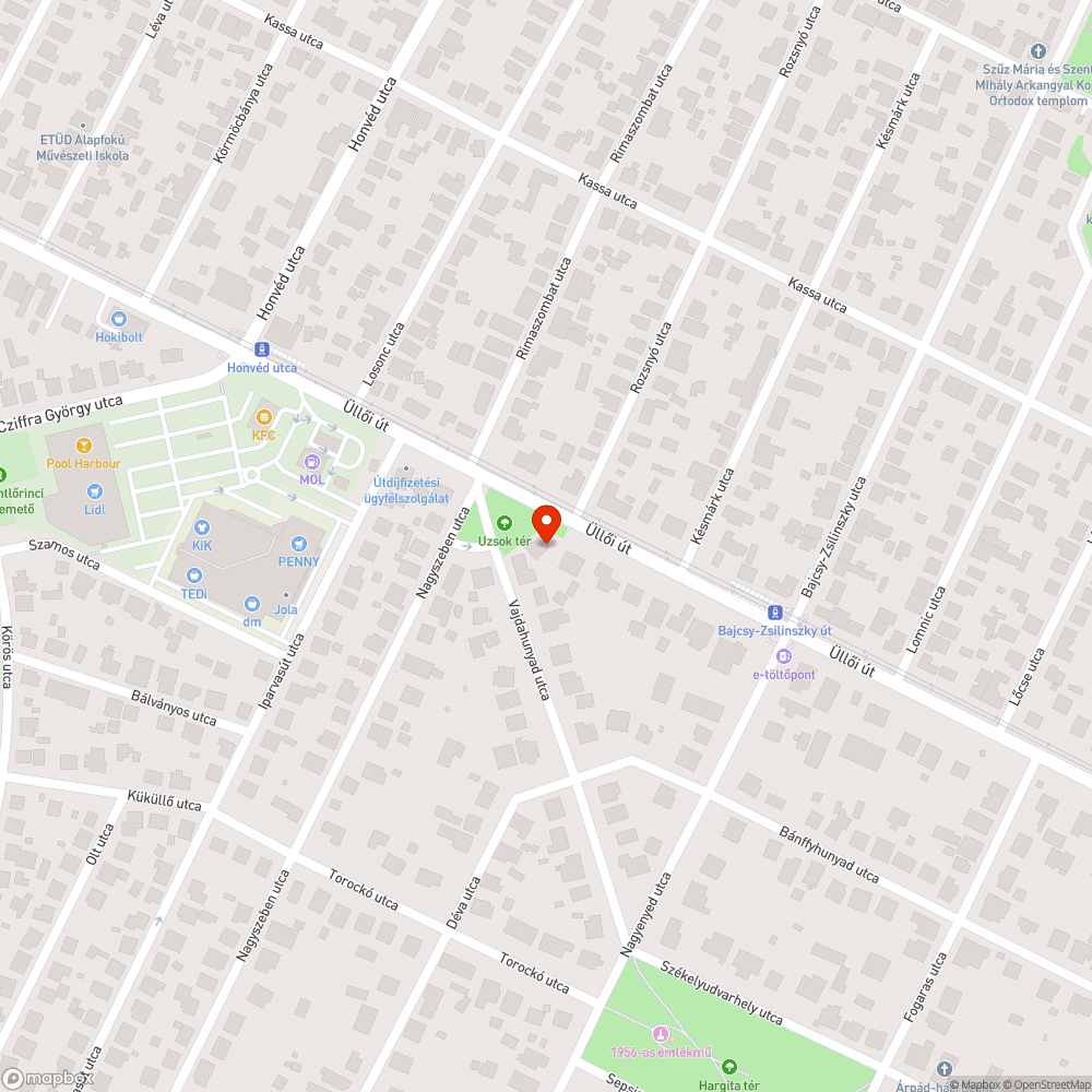 Megsüllyedt fedelek bejelentés helye