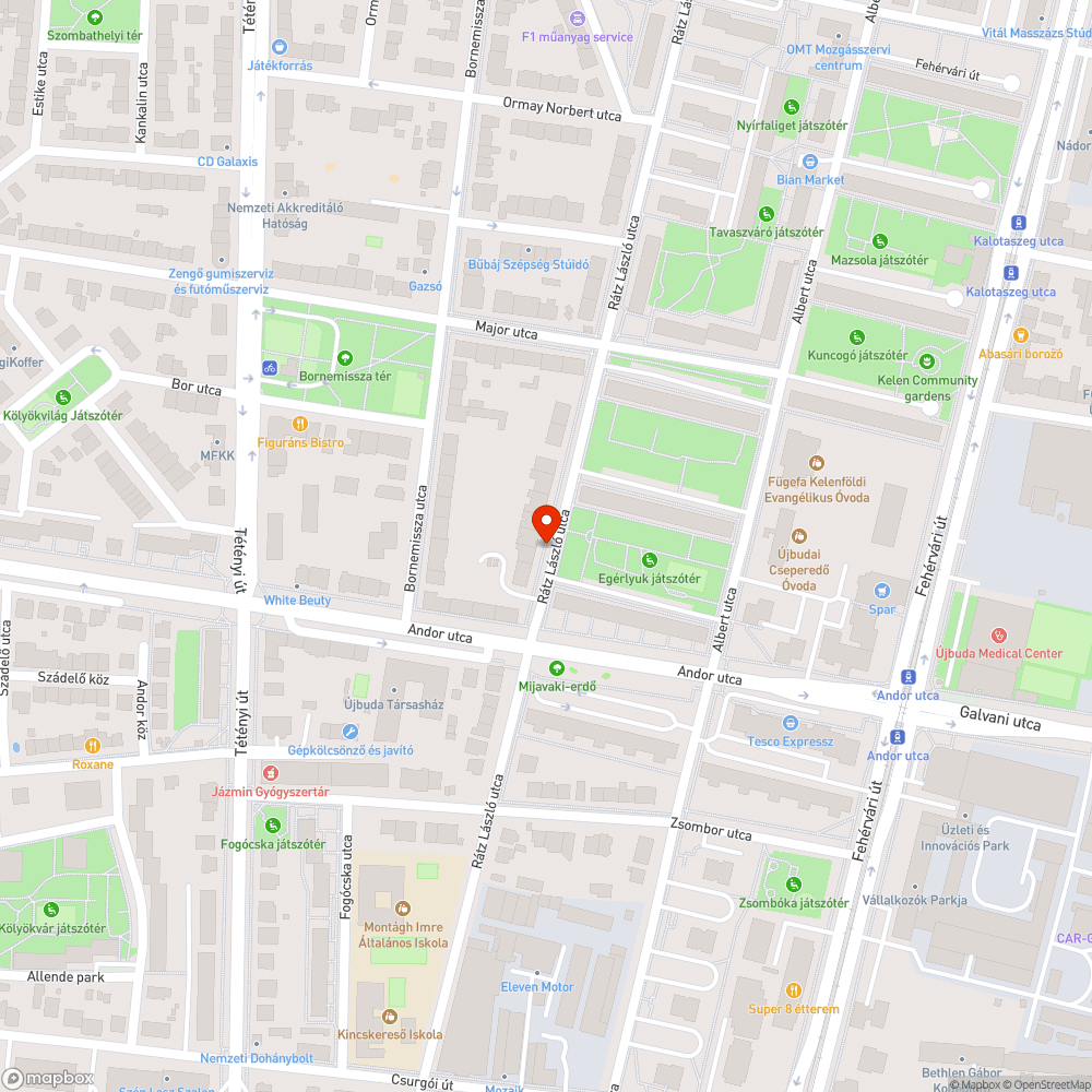 Építési törmelék és betondarab bejelentés helye