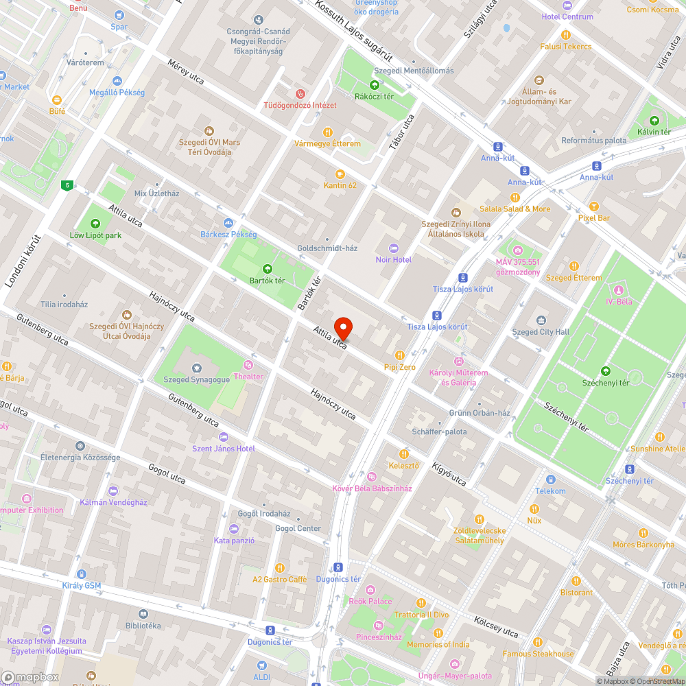 Csapszekrény fedele hiányzik - Attila utca 6. bejelentés helye