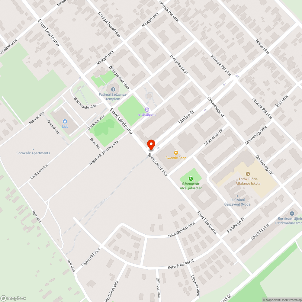 Hiányzó zebra bejelentés helye