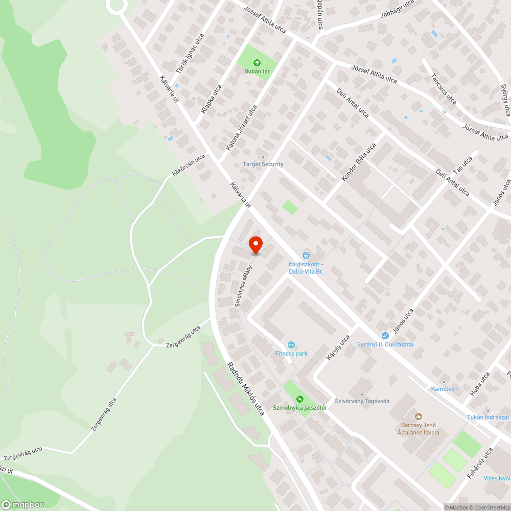 Hiányzó szemetesek bejelentés helye