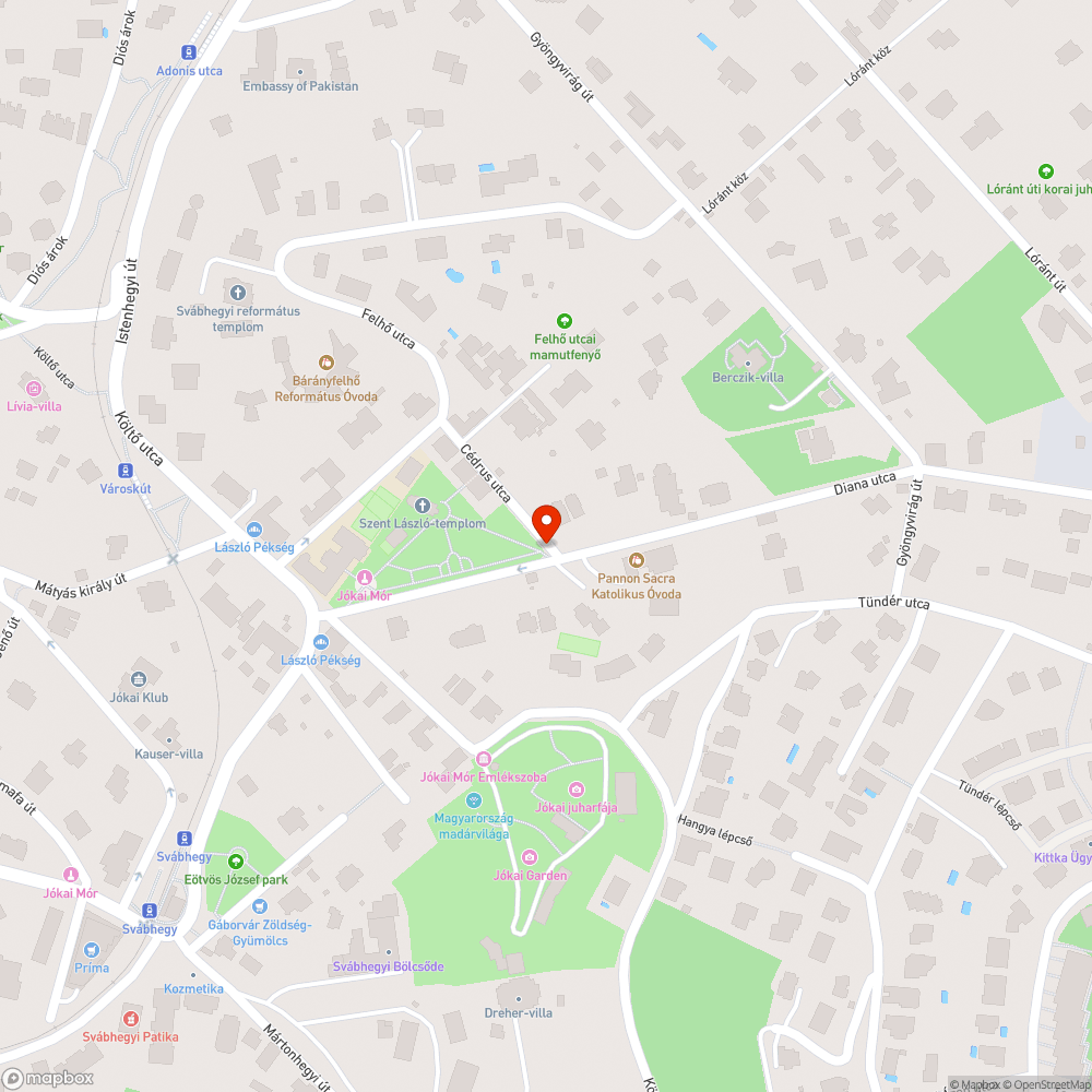 Lecsúszott tábla bejelentés helye