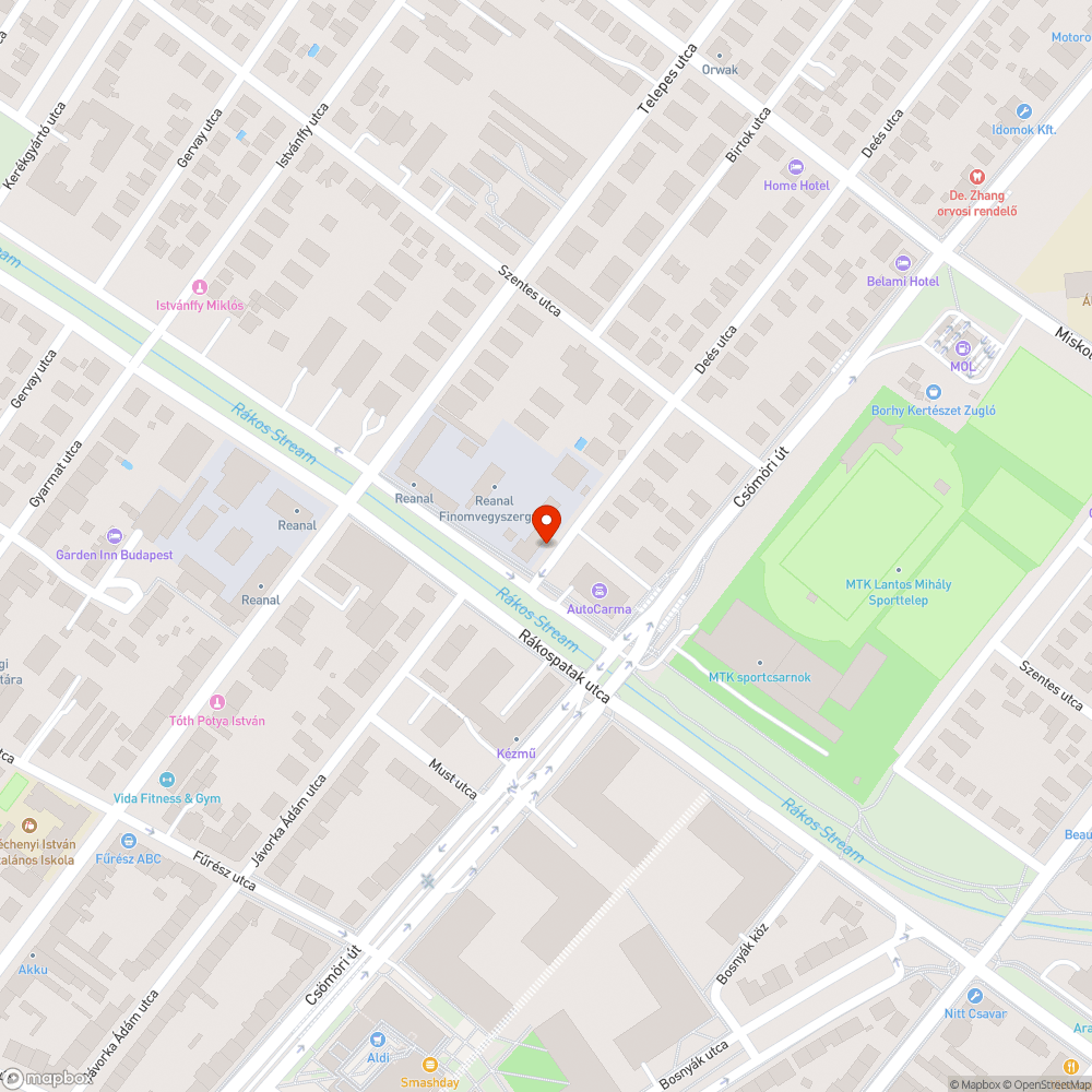 Deés utcában életveszélyes kerítés bejelentés helye