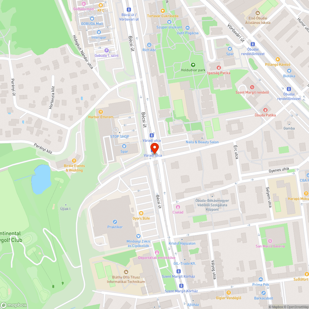 Becsomagolt kuka bejelentés helye