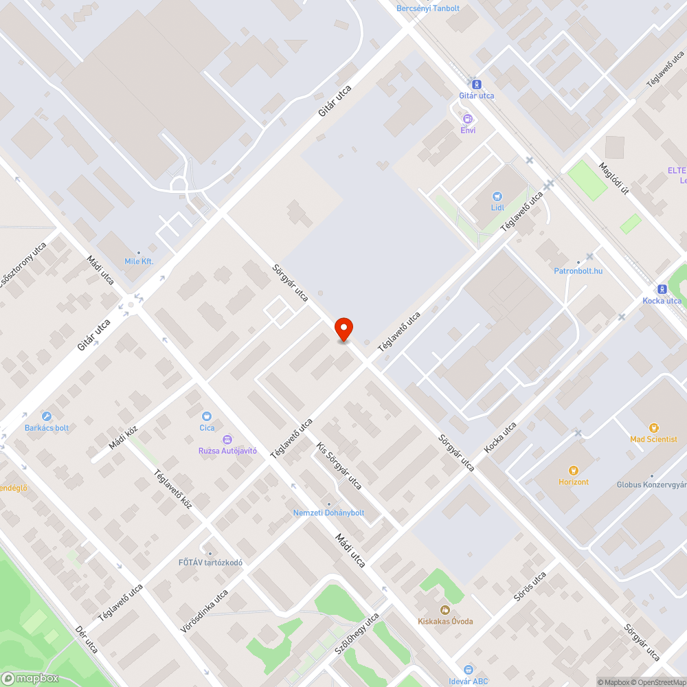 Facsemete védő cölöp bejelentés helye