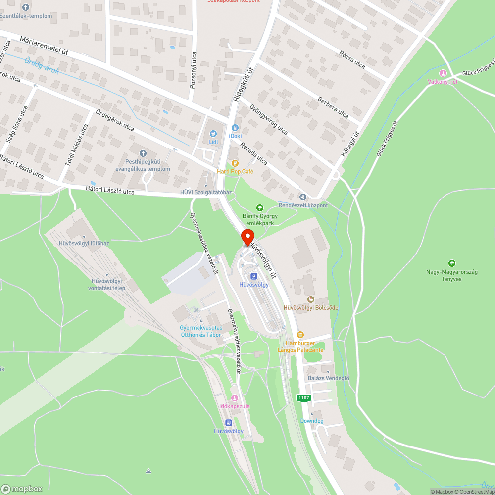 Hiányzó fényterelő bejelentés helye