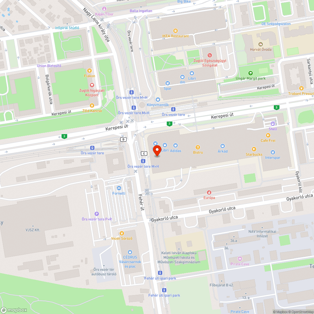 Vigyázz villamos bejelentés helye