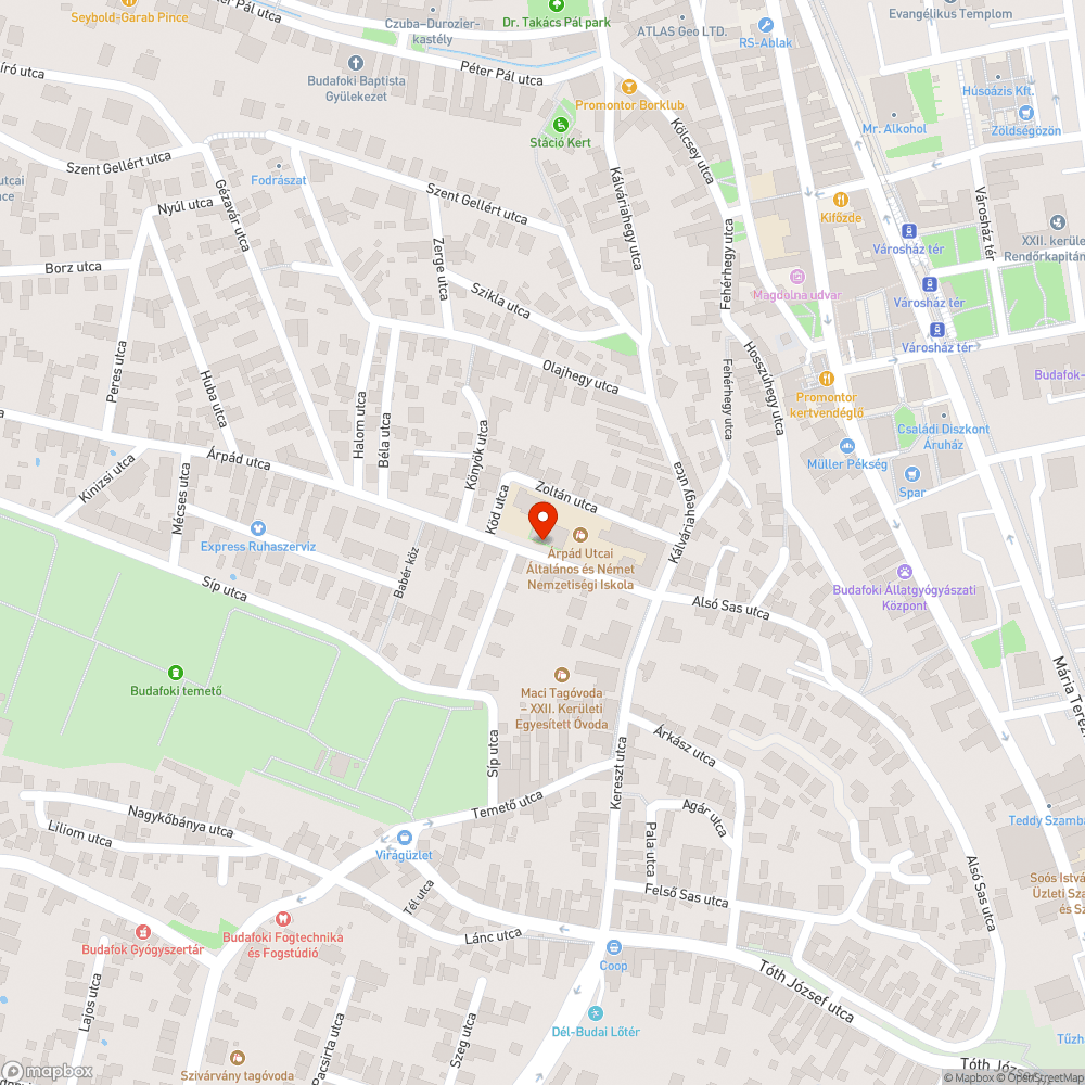 Fa telepítés bejelentés helye