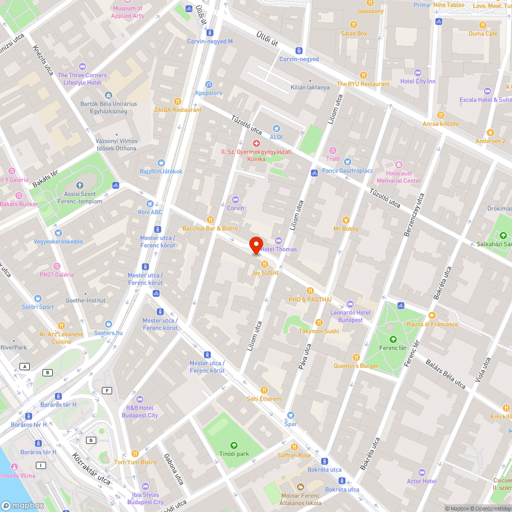 Kallódó poller bejelentés helye