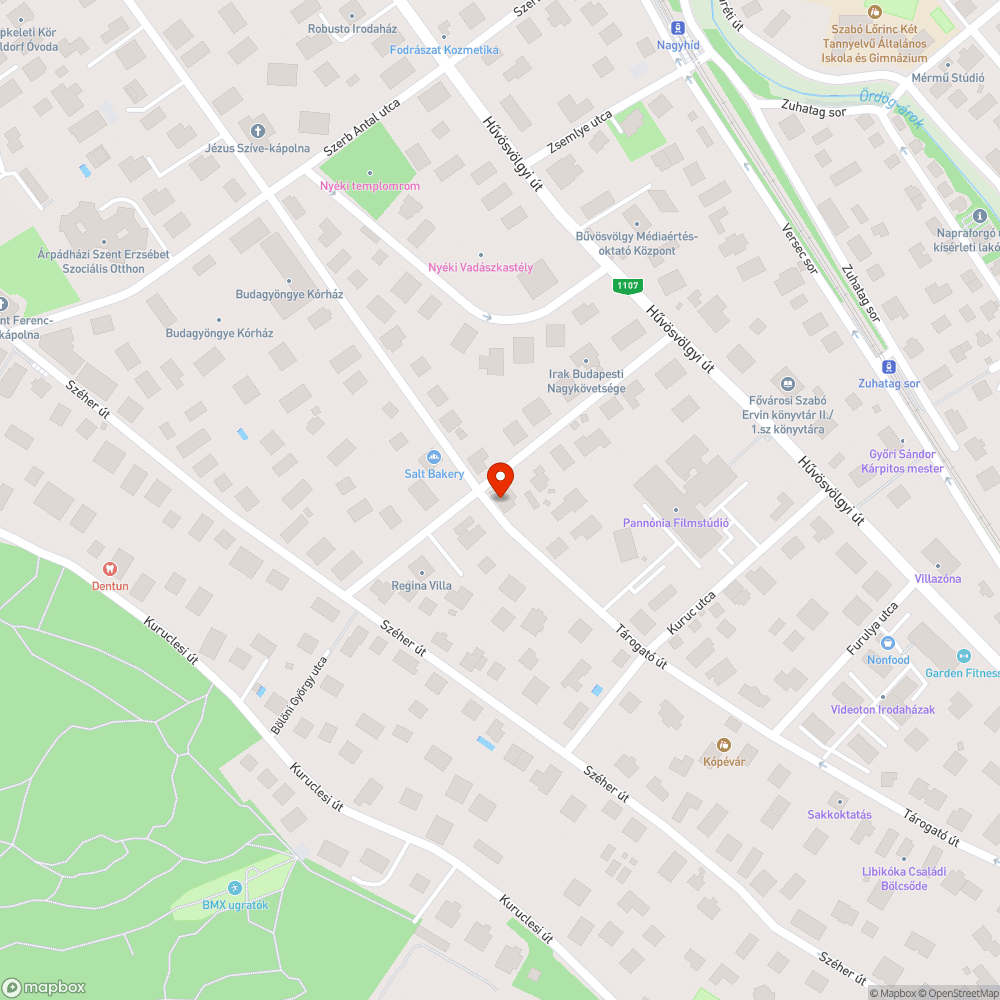 129E bejelentés helye