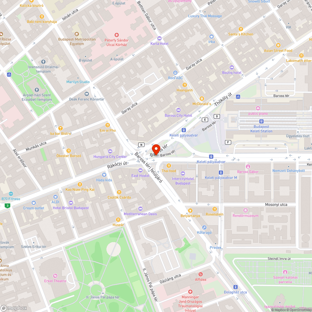 Hiányzó eligazítótábla bejelentés helye